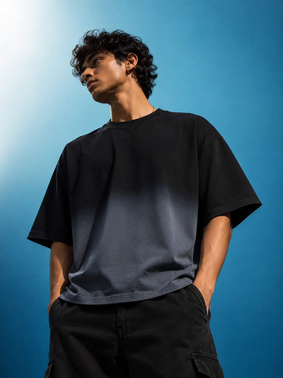 Eclipse – Ombré Wash Boxy Tee