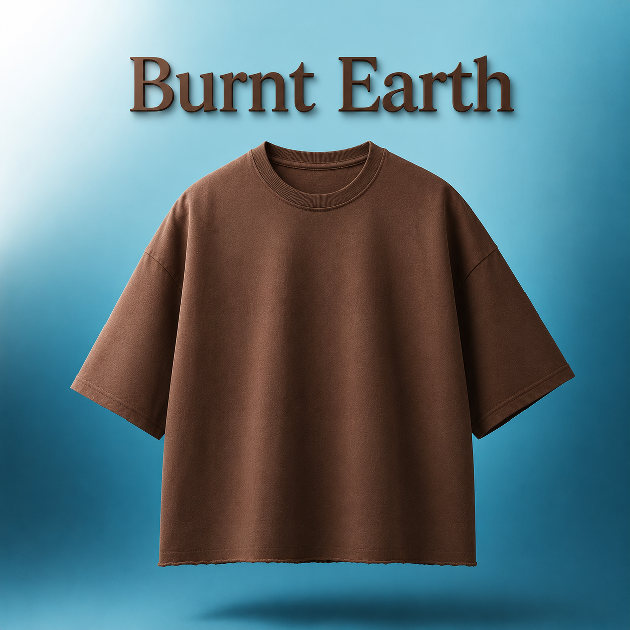 Burnt Earth – Brown Boxy Tee