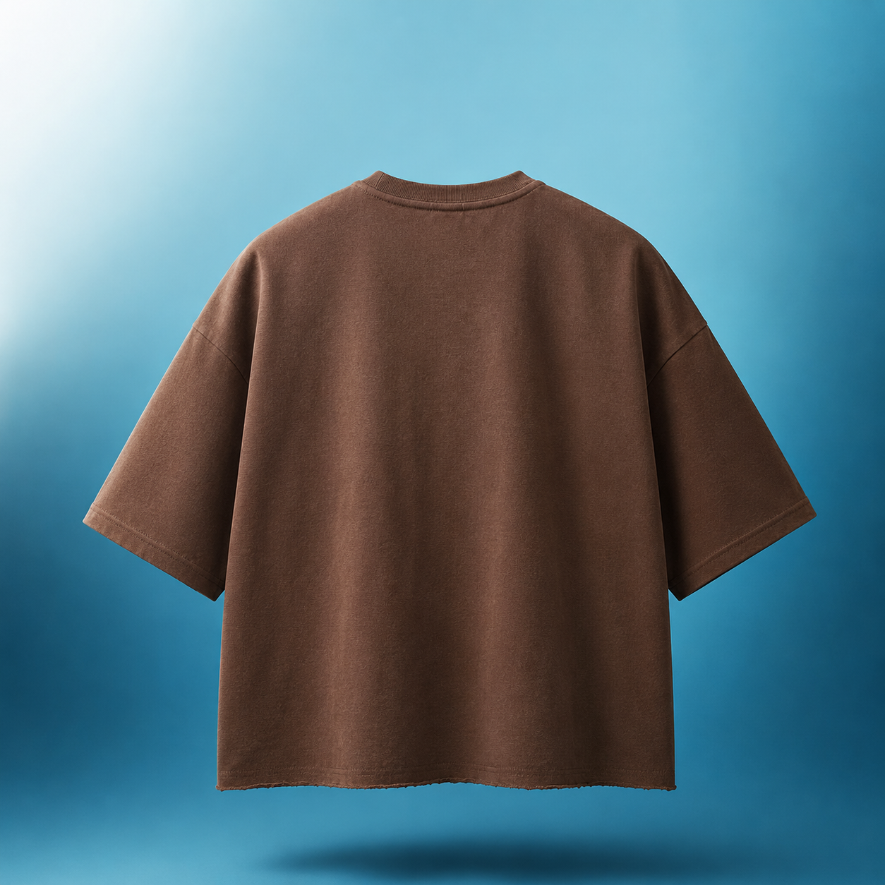 Burnt Earth – Brown Boxy Tee
