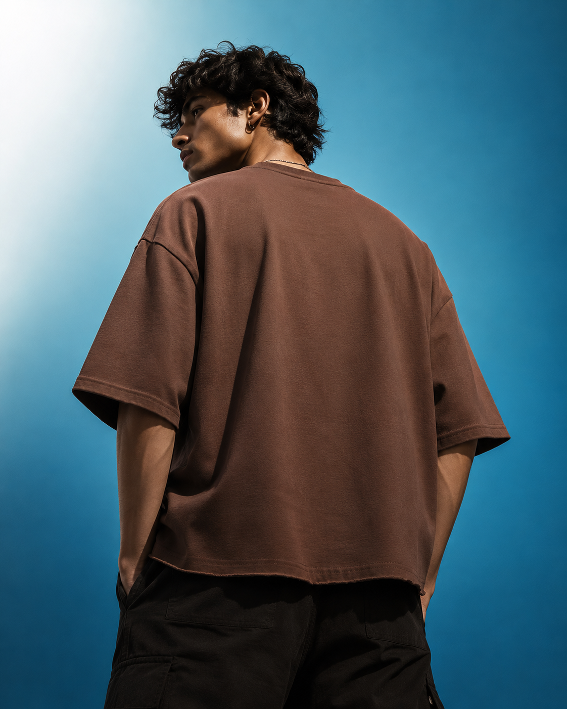 Burnt Earth – Brown Boxy Tee