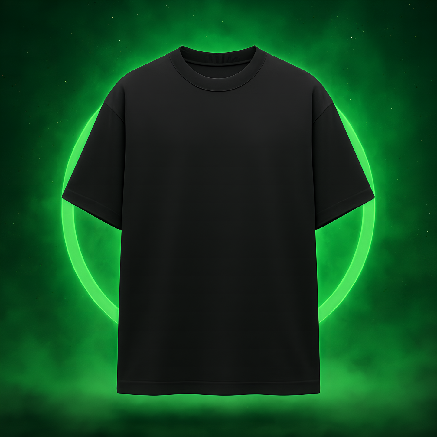 Green Lantern Edition Oversized Black Tshirt