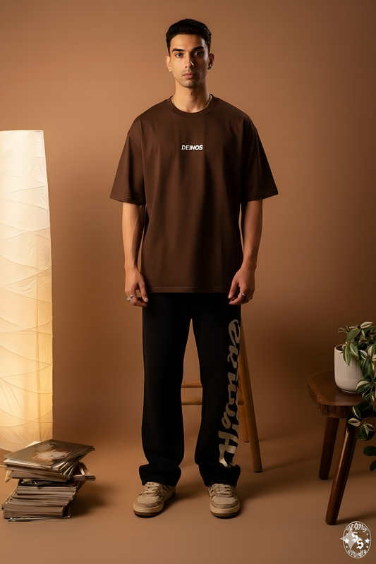 Crimson Pilgrim Pure Cotton Branded Printed T-shirt